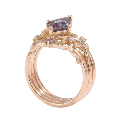 18K Rose Gold Plated, 10K Solid Rose Gold