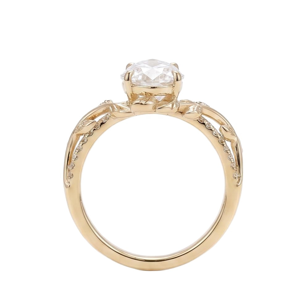 18K Yellow Gold Plated, 10K Solid Yellow Gold