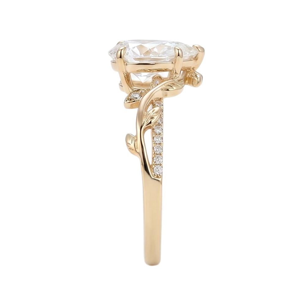 18K Yellow Gold Plated, 10K Solid Yellow Gold