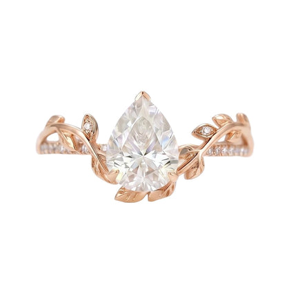 18K Rose Gold Plated, 10K Solid Rose Gold