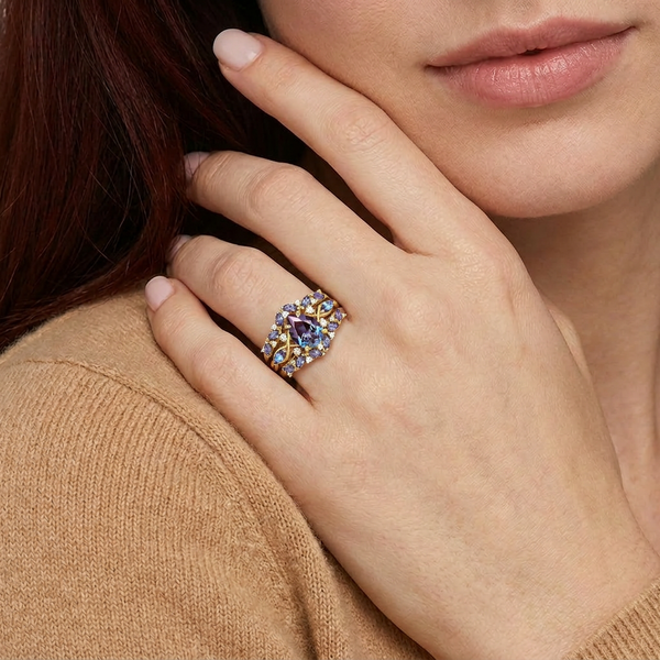 18K Yellow Gold Plated, 10K Solid Yellow Gold