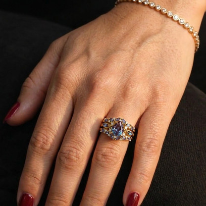 18K Yellow Gold Plated, 10K Solid Yellow Gold