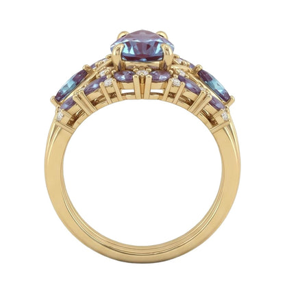 18K Yellow Gold Plated, 10K Solid Yellow Gold