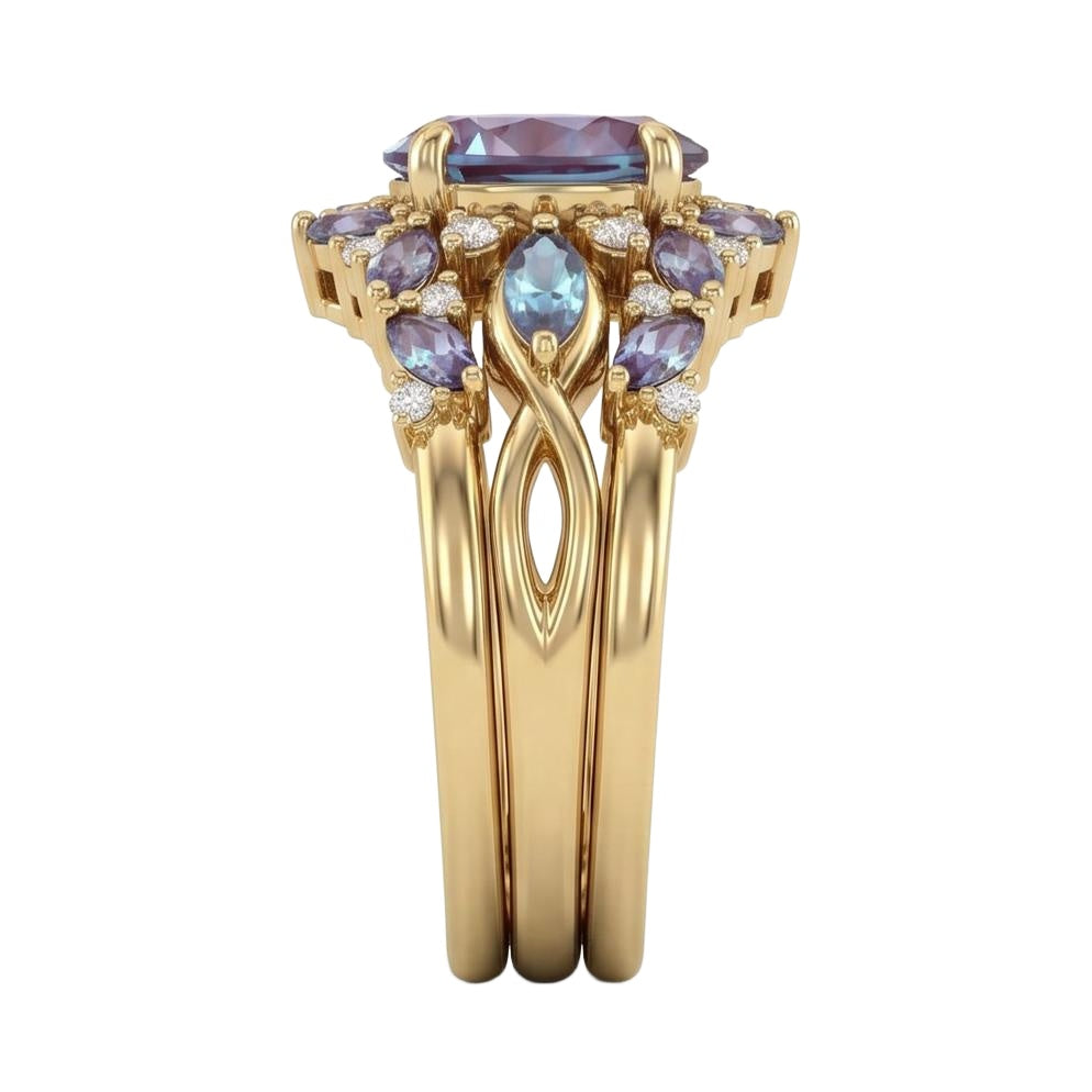 18K Yellow Gold Plated, 10K Solid Yellow Gold