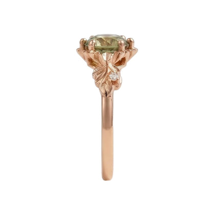 18K Rose Gold Plated, 10K Solid Rose Gold