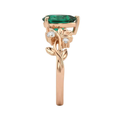 18K Rose Gold Plated, 10K Solid Rose Gold