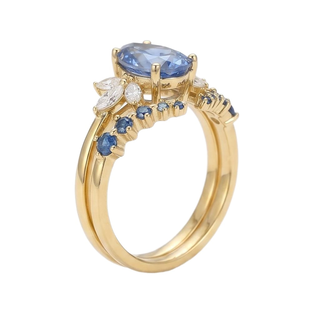 18K Yellow Gold Plated, 10K Solid Yellow Gold