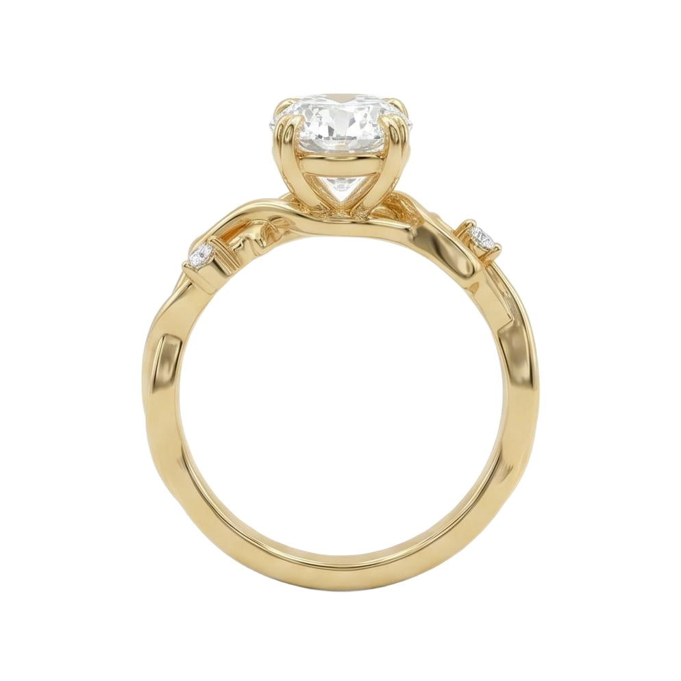 18K Yellow Gold Plated, 10K Solid Yellow Gold