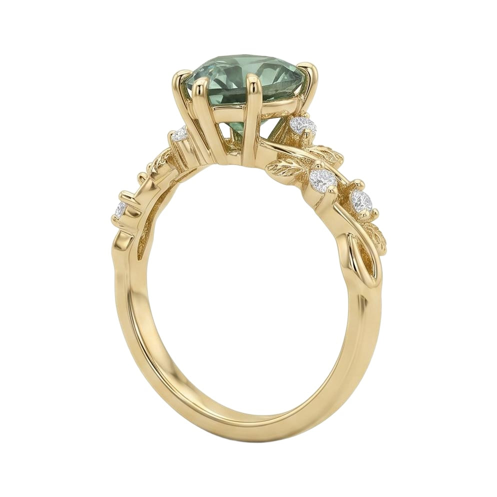 18K Yellow Gold Plated, 10K Solid Yellow Gold