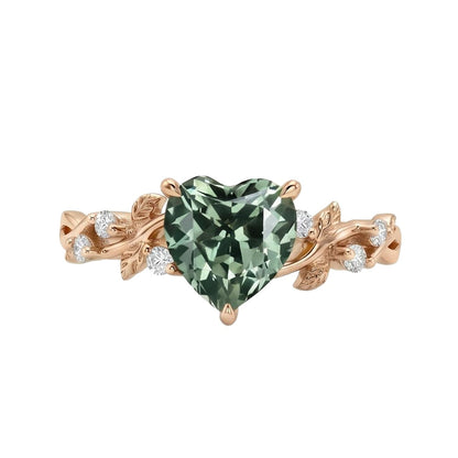 18K Rose Gold Plated, 10K Solid Rose Gold