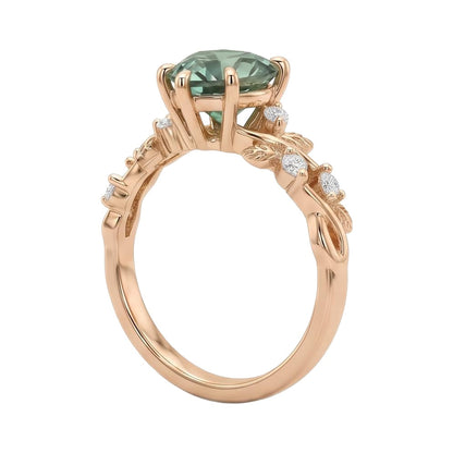 18K Rose Gold Plated, 10K Solid Rose Gold