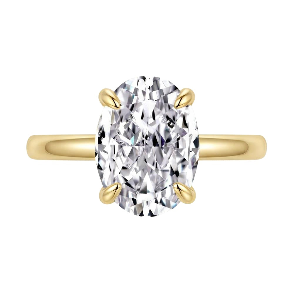 18K Yellow Gold Plated, 10K Solid Yellow Gold