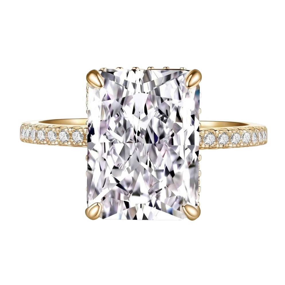 18K Yellow Gold Plated, 10K Solid Yellow Gold