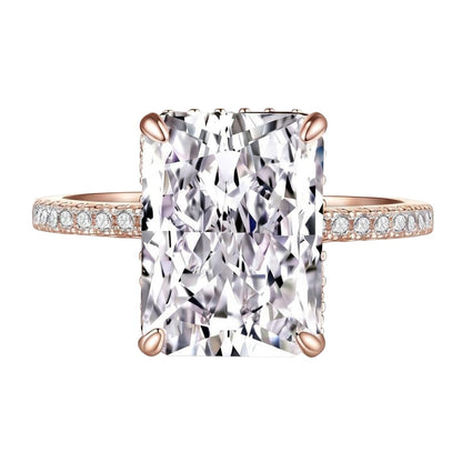 18K Rose Gold Plated, 10K Solid Rose Gold