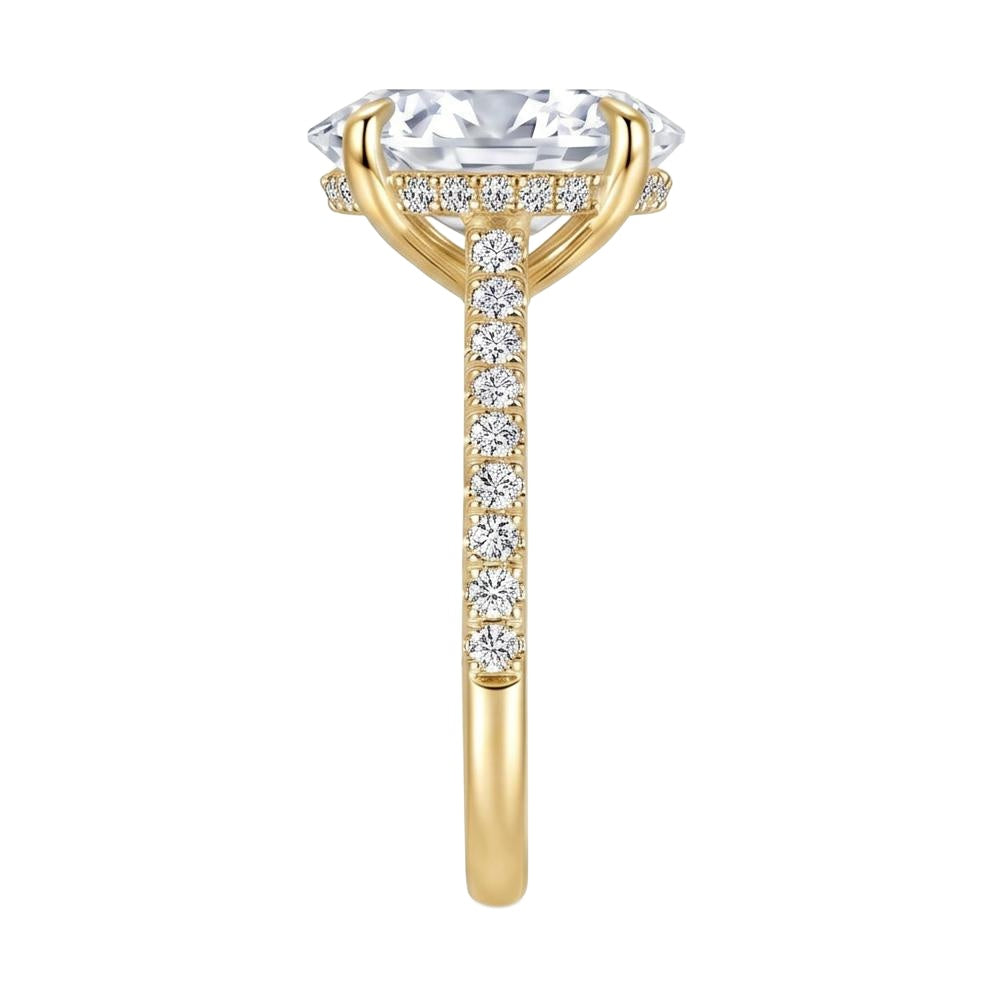 18K Yellow Gold Plated, 10K Solid Yellow Gold