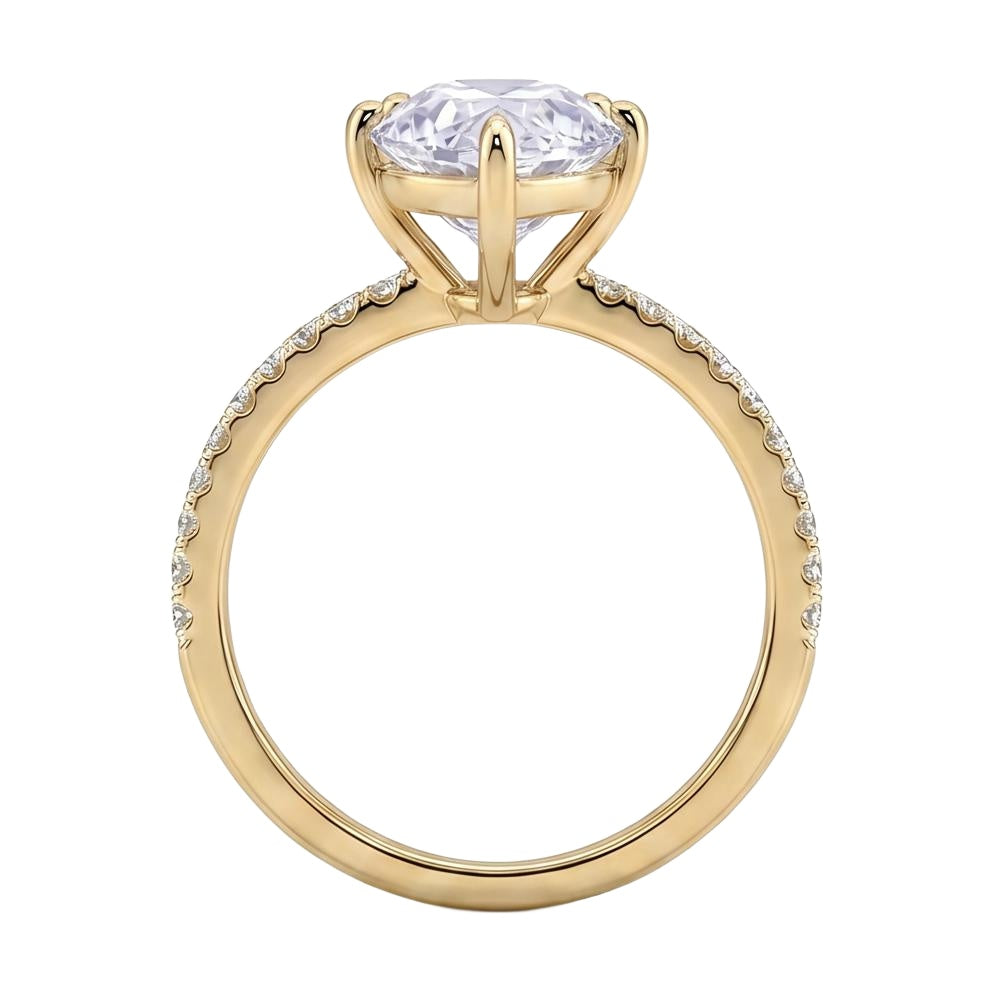 18K Yellow Gold Plated, 10K Solid Yellow Gold