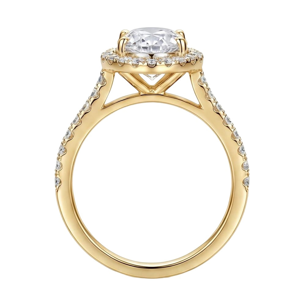 18K Yellow Gold Plated, 10K Solid Yellow Gold