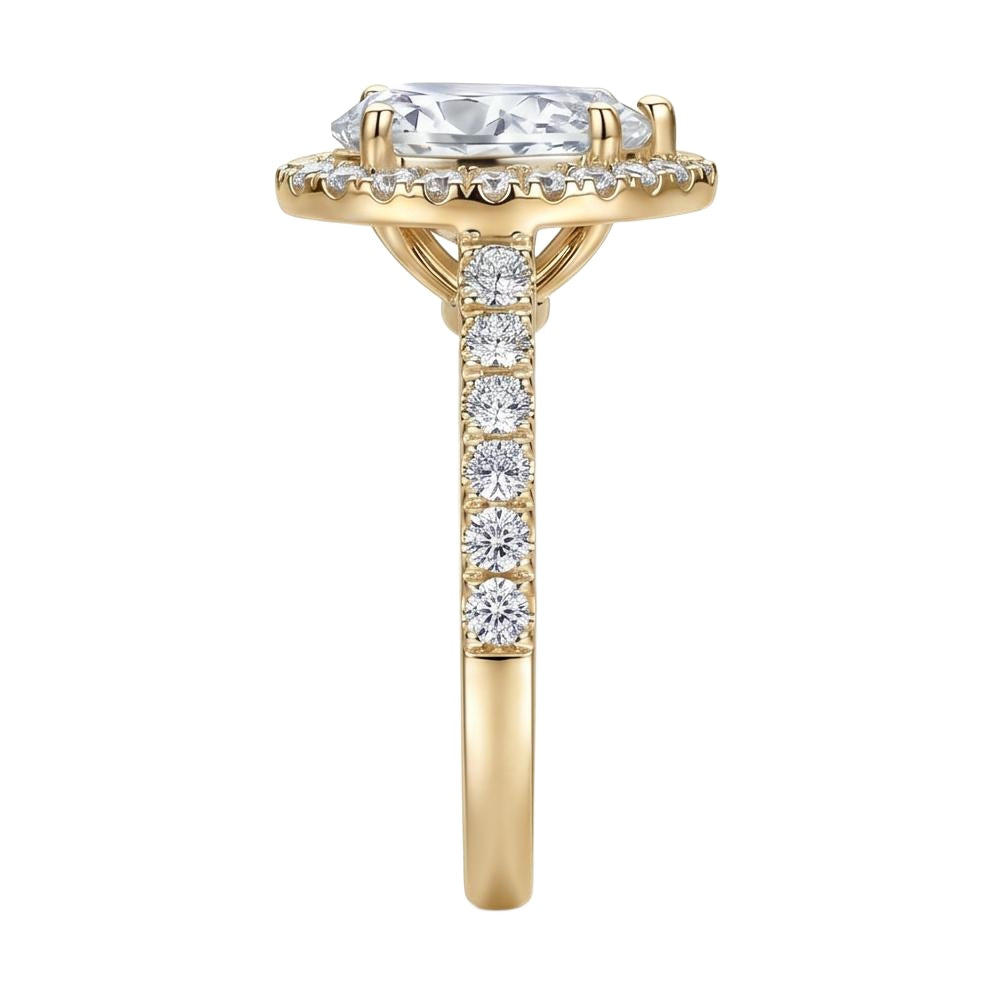 18K Yellow Gold Plated, 10K Solid Yellow Gold