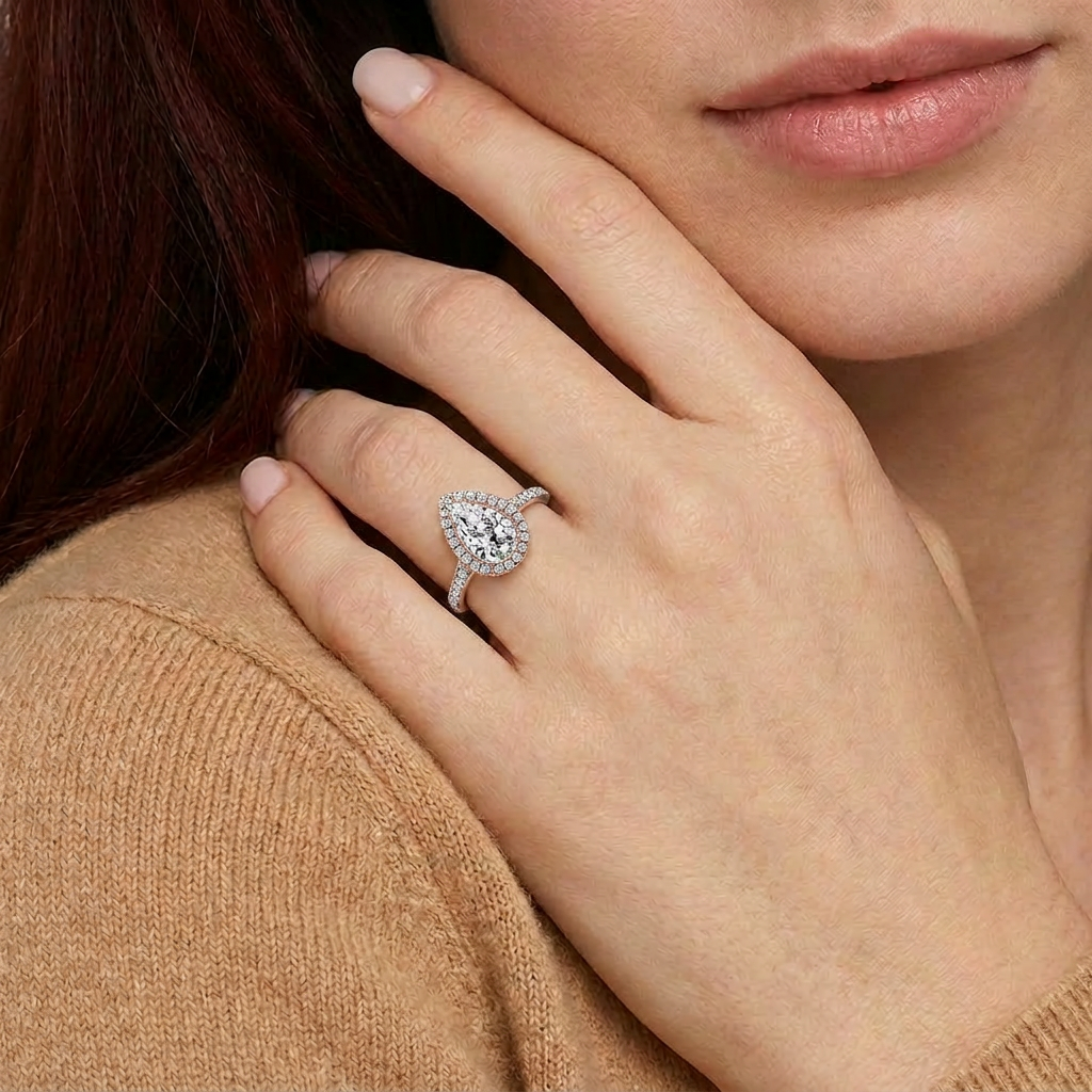 18K Rose Gold Plated, 10K Solid Rose Gold