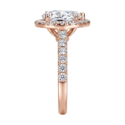 18K Rose Gold Plated, 10K Solid Rose Gold