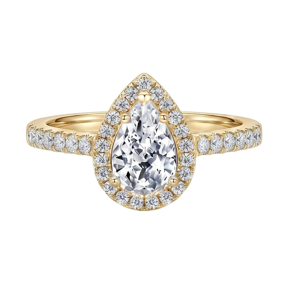 18K Yellow Gold Plated, 10K Solid Yellow Gold