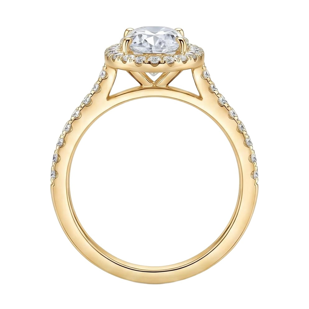 18K Yellow Gold Plated, 10K Solid Yellow Gold