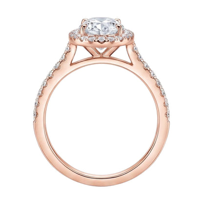 18K Rose Gold Plated, 10K Solid Rose Gold