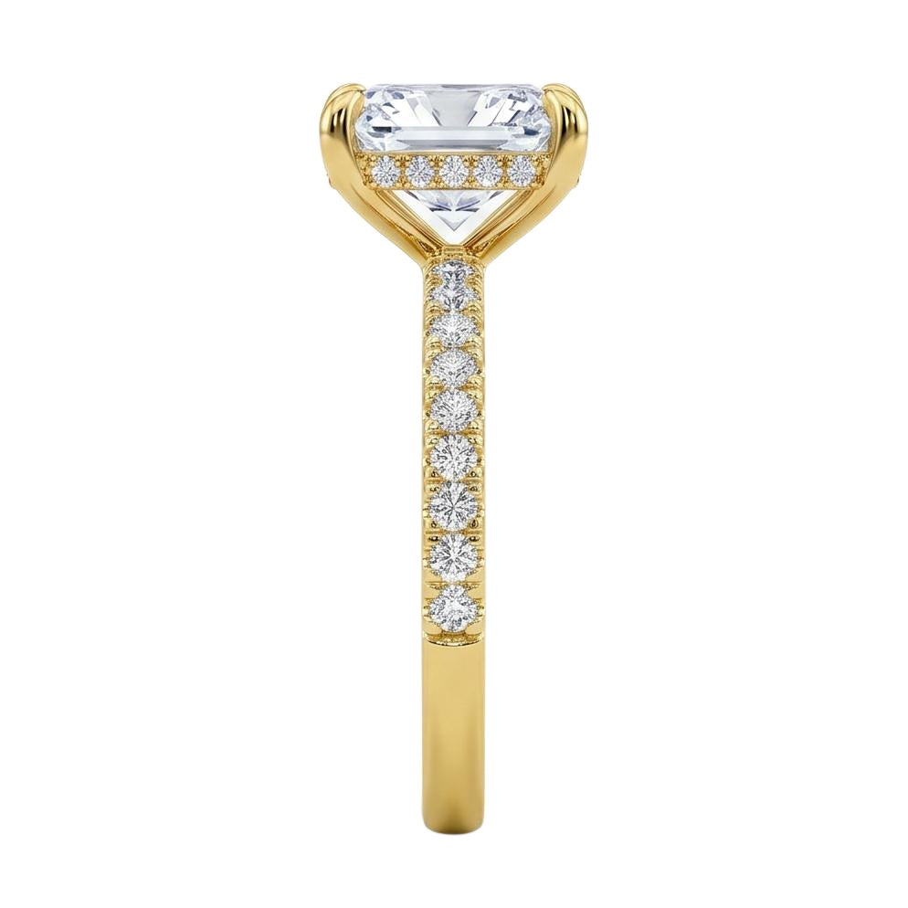18K Yellow Gold Plated, 10K Solid Yellow Gold