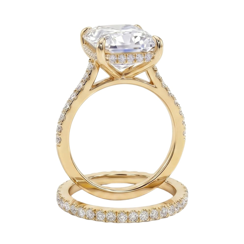 18K Yellow Gold Plated, 10K Solid Yellow Gold