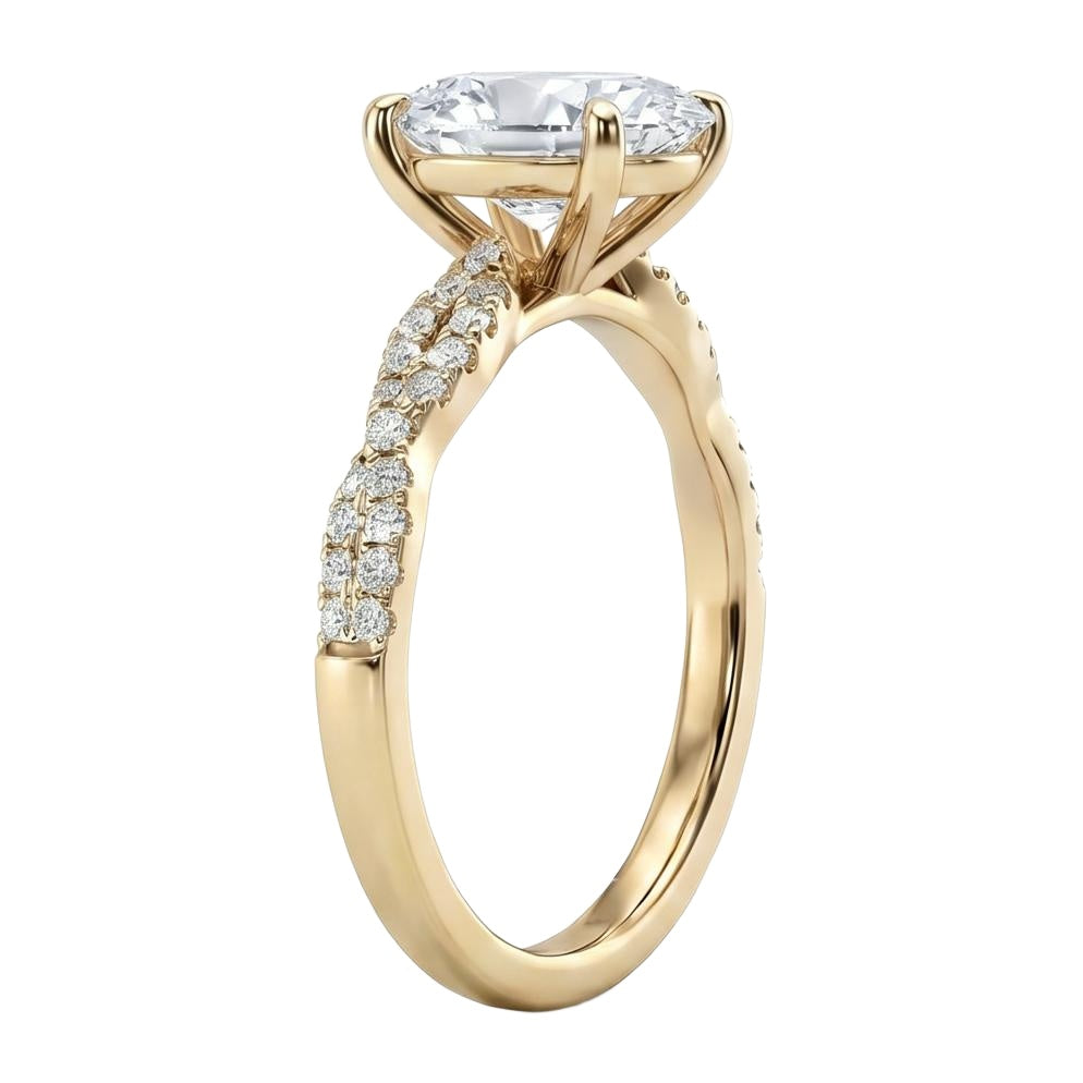 18K Yellow Gold Plated, 10K Solid Yellow Gold