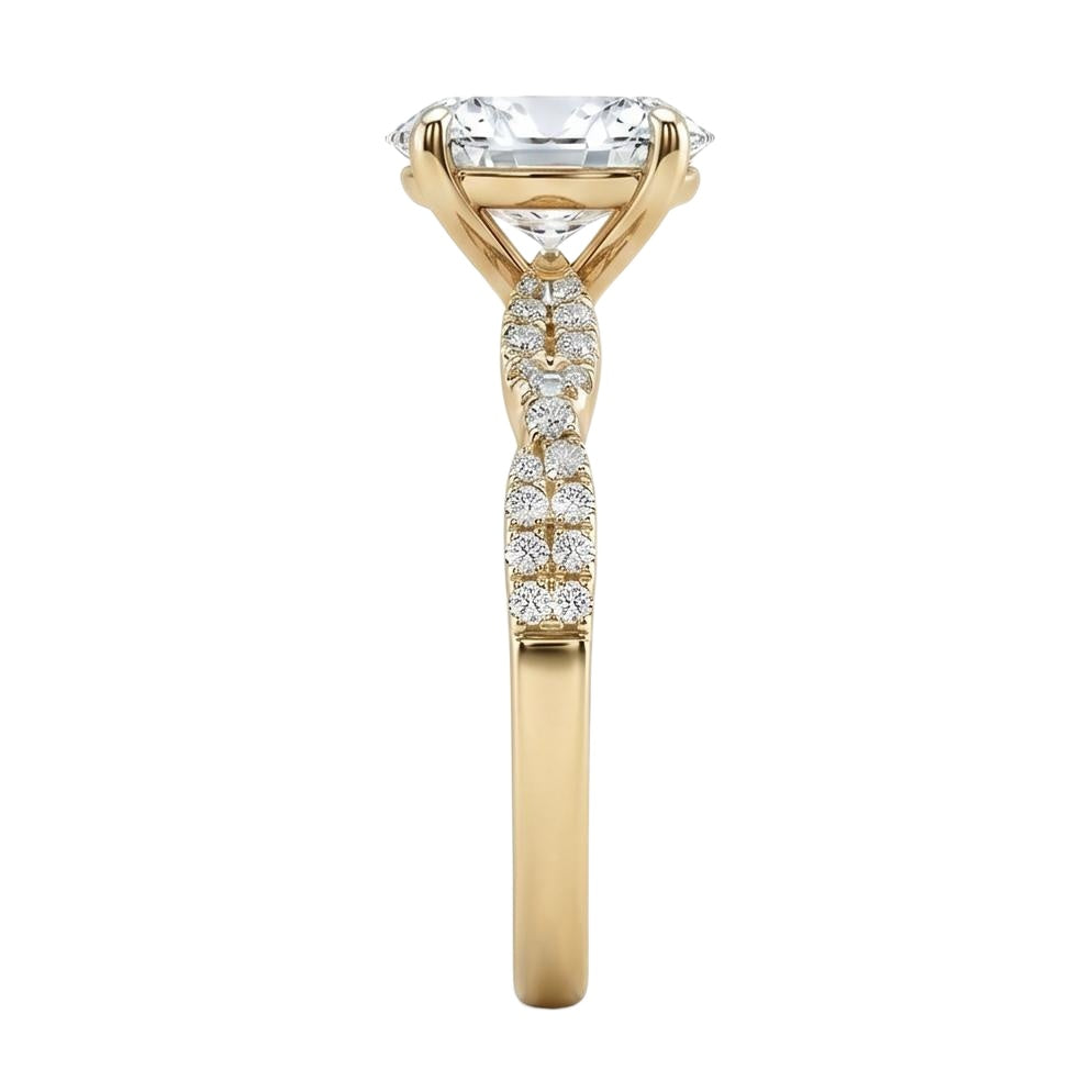 18K Yellow Gold Plated, 10K Solid Yellow Gold