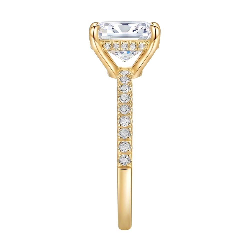 18K Yellow Gold Plated, 10K Solid Yellow Gold