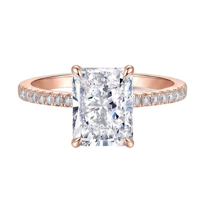 18K Rose Gold Plated, 10K Solid Rose Gold
