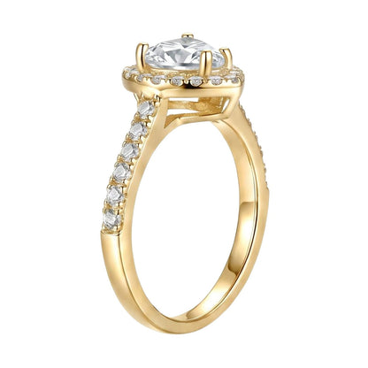 18K Yellow Gold Plated, 10K Solid Yellow Gold