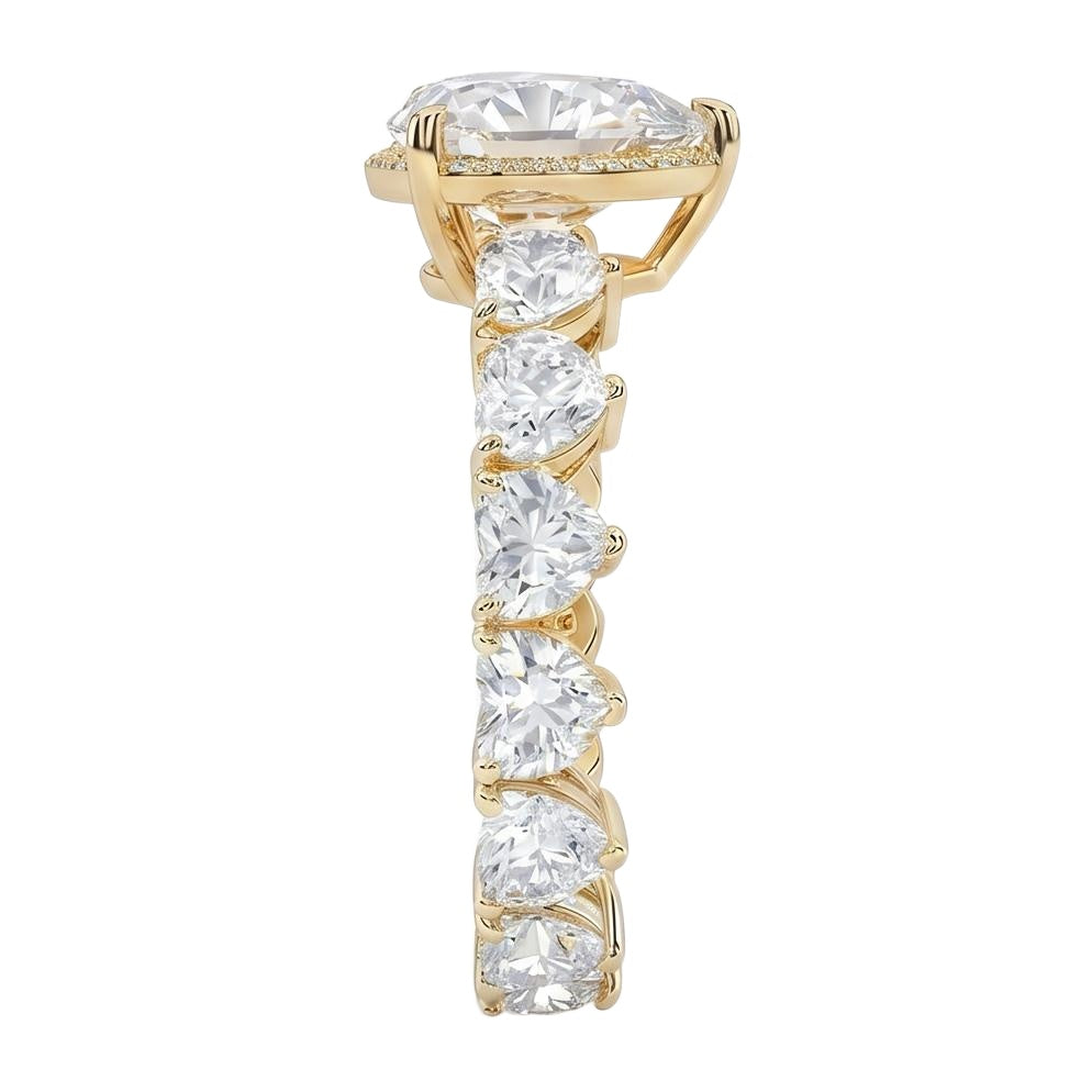18K Yellow Gold Plated, 10K Solid Yellow Gold