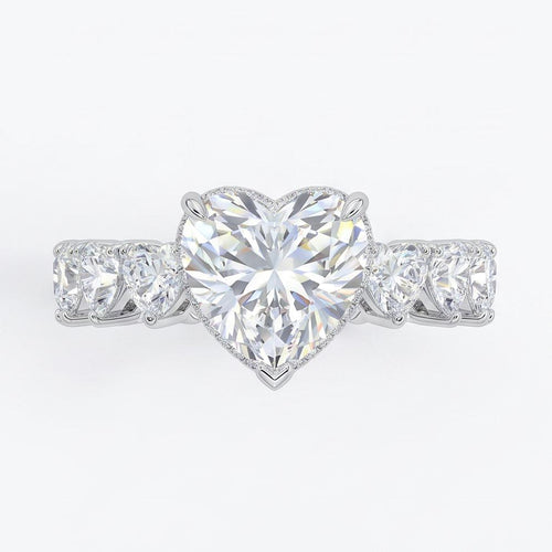 Uvarwen Moissanite Ring - Silver