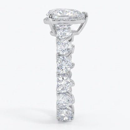 Uvarwen Moissanite Ring - Silver