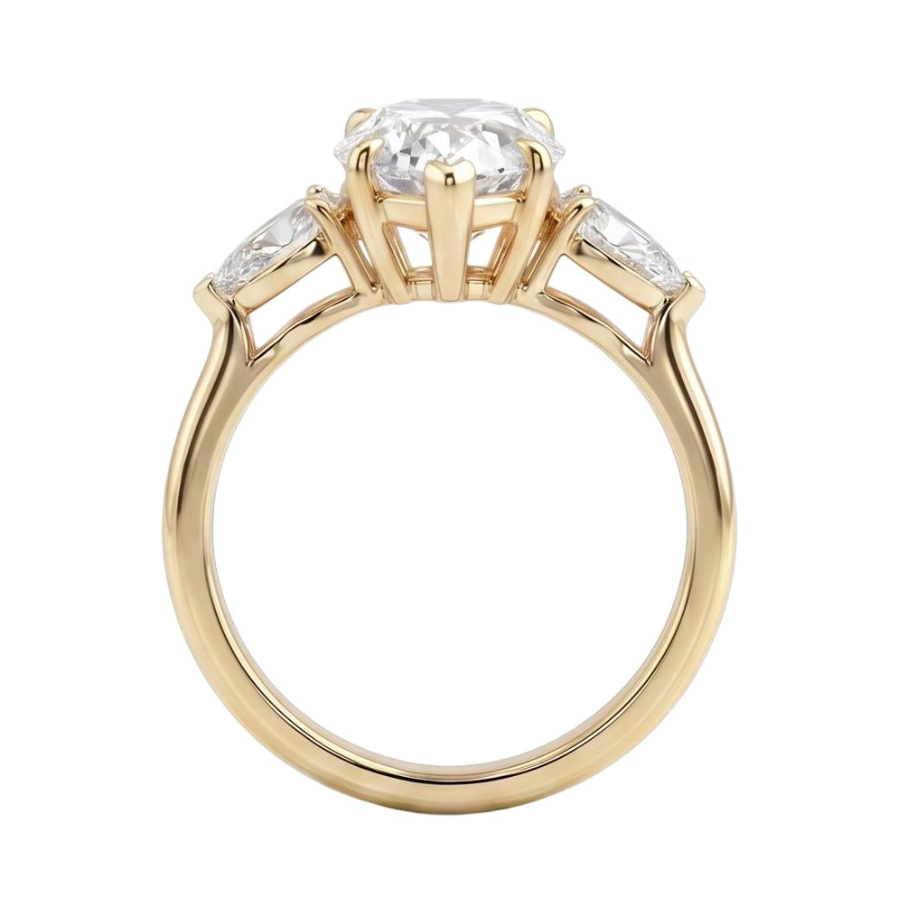 18K Yellow Gold Plated, 10K Solid Yellow Gold