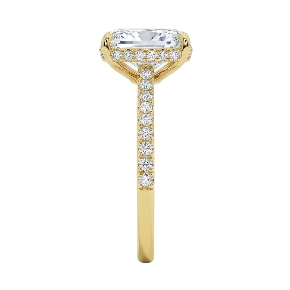 18K Yellow Gold Plated, 10K Solid Yellow Gold