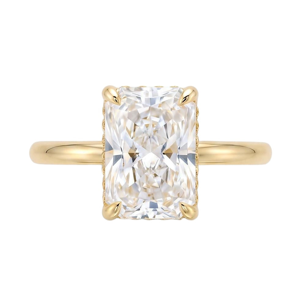 18K Yellow Gold Plated, 10K Solid Yellow Gold