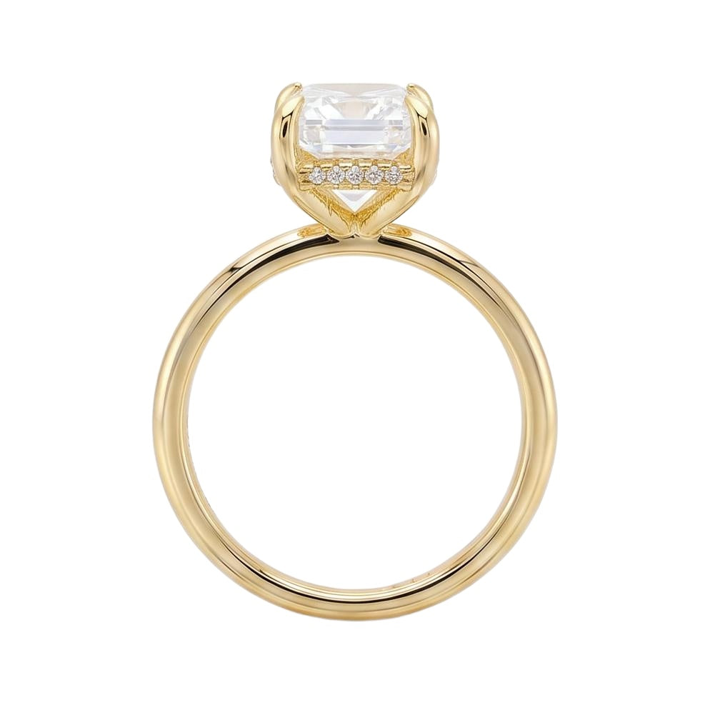 18K Yellow Gold Plated, 10K Solid Yellow Gold