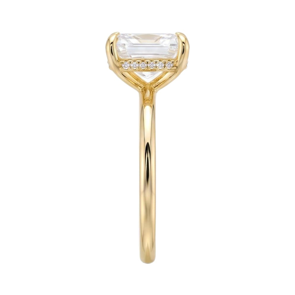 18K Yellow Gold Plated, 10K Solid Yellow Gold