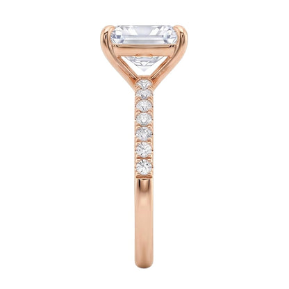18K Rose Gold Plated, 10K Solid Rose Gold