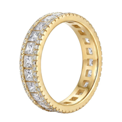 18K Yellow Gold Plated, 10K Solid Yellow Gold