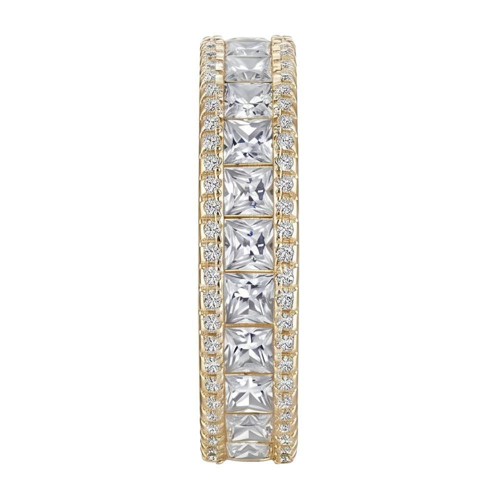 18K Yellow Gold Plated, 10K Solid Yellow Gold