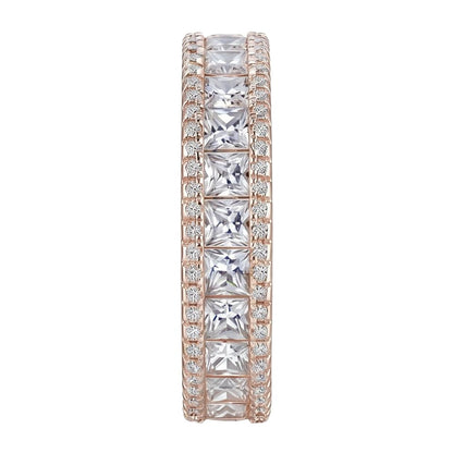18K Rose Gold Plated, 10K Solid Rose Gold