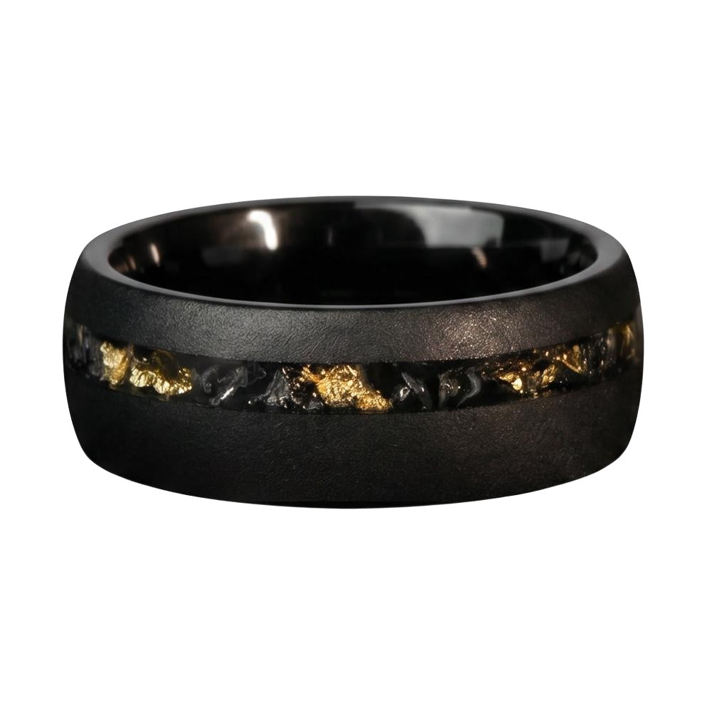 Falneria Meteorite Band - Blackrhodium