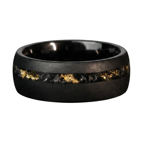 Falneria Meteorite Band - Blackrhodium