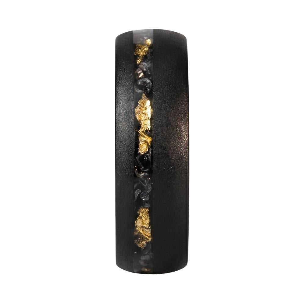 Falneria Meteorite Band - Blackrhodium