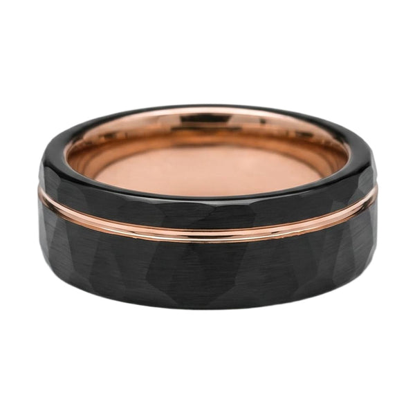 Auranel Band Moissanite Band - Blackrhodium